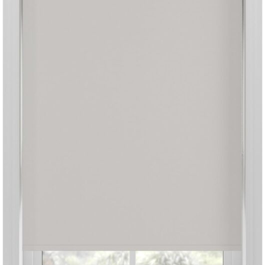Bella Blackout Dove Grey Roller Blind