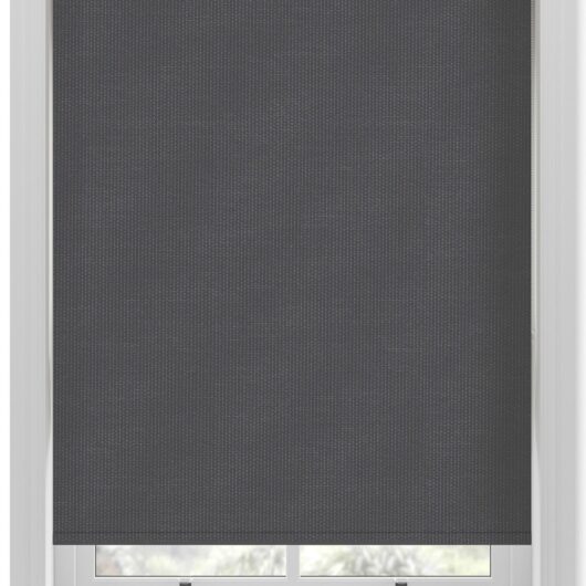 Marlow Blackout Graphite Roller Blind