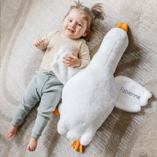 Personalised cuddly toy - Goose - 77 cm