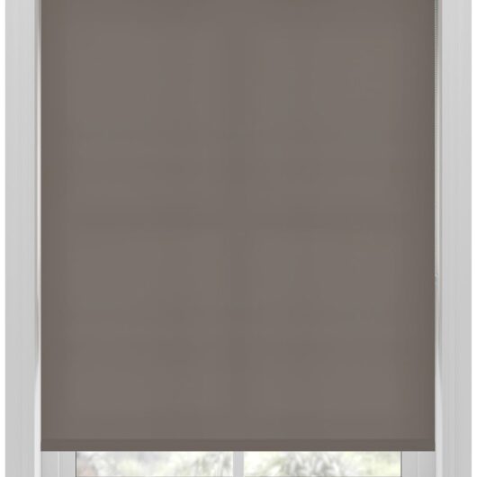 Splash Mocha Brown Roller Blind