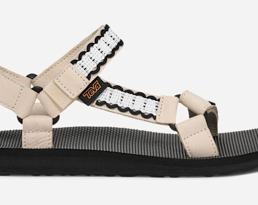 Women's TEVA Original Universal Cordcraft Sandals in Birch/Black, Size 8